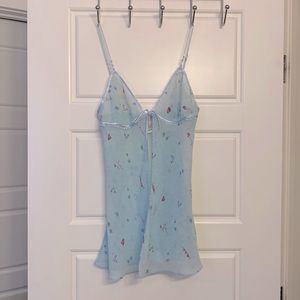 Baby doll lingerie with brief